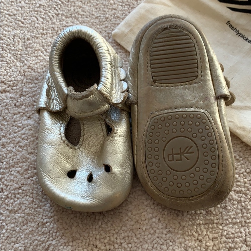 Freshly Picked Platinum Maryjanes